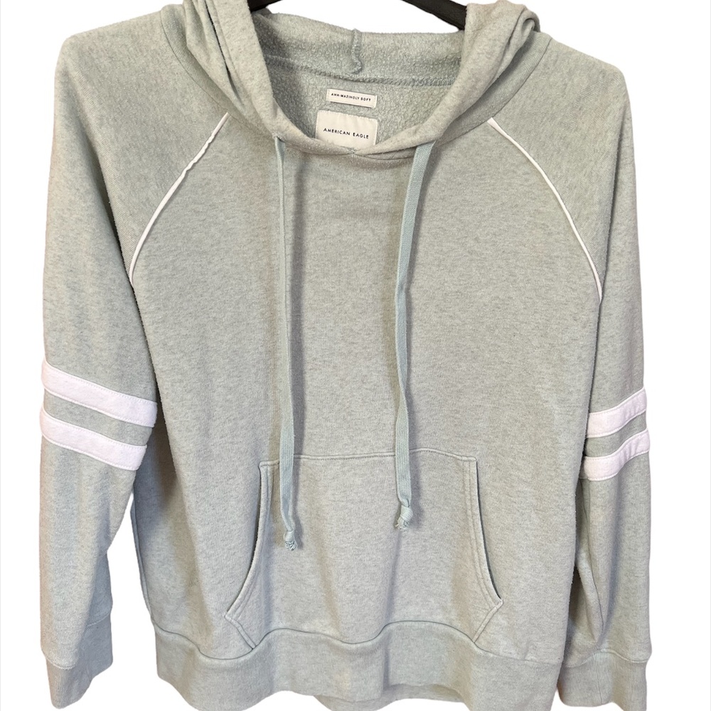 American Eagle Mint Green Hoodie SIZE M